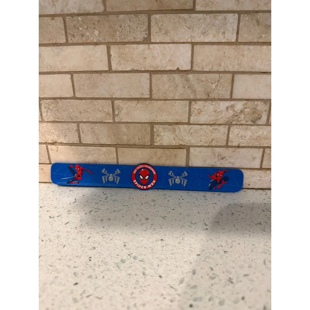 2024 Disney Parks Marvel Spider-Man Slap Bracelet (Blue)